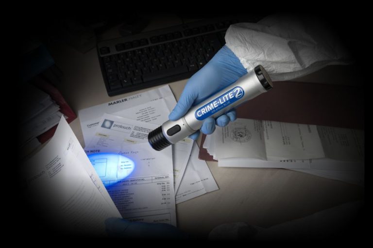 Crime-lite®2 - Lightweight single-LED forensic light sources available in 9 different wavelengths