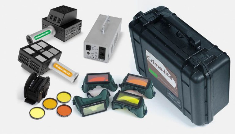 Crime-lite®XL - The world's most powerful handheld LED forensic light source.